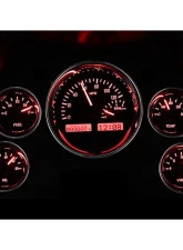 Dakota Digital Black Alloy MHX System for 1956 Ford Custom Build, MHX-56F-K-R                                     - MHX-56F-K-R - Image 2