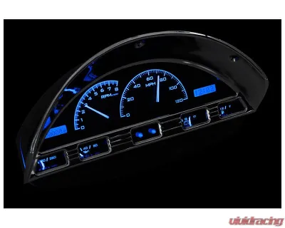 Dakota Digital Black Alloy MHX System for 1956 Ford F-100 Custom Build MHX-56F-PU-K-B - MHX-56F-PU-K-B