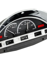 Dakota Digital Black Alloy MHX System for 1956 Ford F-100, Custom Build, Metric                                     - MHX-56F-PU-K-R - Image 2