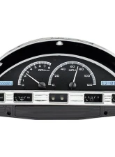 Dakota Digital Black Alloy MHX System for 1956 Ford F-100, Custom Build, Metric Fitment                                     - MHX-56F-PU-K-W - Image 3