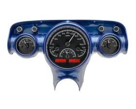 Dakota Digital Black Alloy MHX System for 1957 Chevrolet Custom Build MHX-57C-K-R