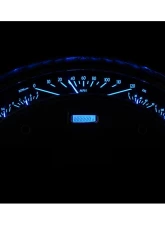 Dakota Digital Black Alloy MHX System for 1957 Ford Custom Build Metric Fitment                                     - MHX-57F-K-B - Image 2