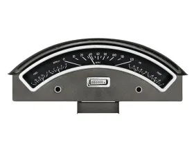 Dakota Digital Black Alloy MHX System for 1957 Ford Custom Build MHX-57F-K-W