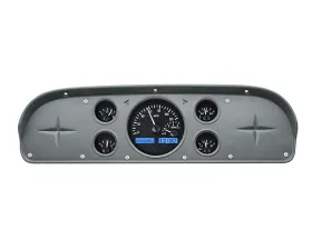 Dakota Digital Black Alloy MHX System for Ford 1957-1960 Custom Build Metric