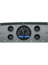 Dakota Digital Black Alloy MHX System for Ford 1957-1960 Custom Build Metric                                     - MHX-57F-PU-K-B - Image 4