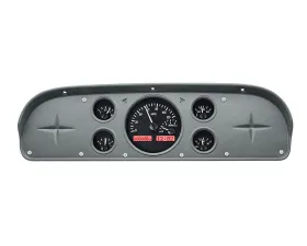 Dakota Digital Black Alloy MHX System for Ford 1957-1960, Custom Build, Metric Fitment