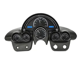 Dakota Digital Black Alloy MHX System for Chevrolet 1958-1962 Custom Build MHX-58C-VET-K-B