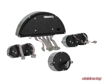 Dakota Digital Black Alloy MHX System for 1958-1962 Chevrolet Custom Build - MHX-58C-VET-K-R