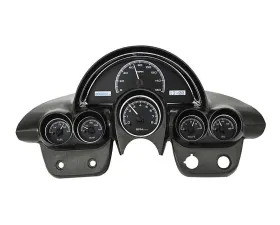 Dakota Digital Black Alloy MHX System for Chevrolet 1958-1962 Custom Build MHX-58C-VET-K-W