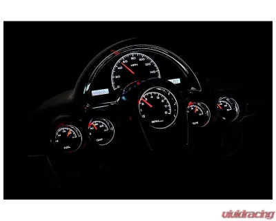 Dakota Digital Black Alloy MHX System for Chevrolet 1958-1962 Custom Build MHX-58C-VET-K-W - MHX-58C-VET-K-W