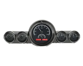 Dakota Digital Black Alloy MHX System for 1959-1960 Chevrolet Custom Build MHX-59C-IMP-K-R