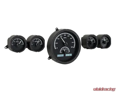 Dakota Digital Black Alloy MHX System for 1959-1960 Chevrolet Custom Build - MHX-59C-IMP-K-W