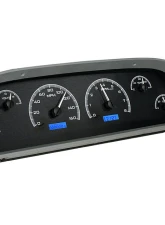 Dakota Digital Black Alloy MHX System for Chevrolet 1960-1966, Custom Build, Metric Fitment                                     - MHX-60C-PU-K-B - Image 2