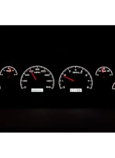 Dakota Digital Black Alloy MHX System for Chevrolet 1960-1966, Custom Build, Metric                                     - MHX-60C-PU-K-W - Image 2