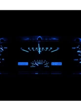 Dakota Digital Black Alloy MHX System for Ford 1960-1963, Custom Build, Metric Size                                     - MHX-60F-FAL-K-B - Image 3