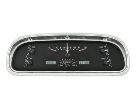 Dakota Digital Black Alloy MHX System for Ford 1960-1963, Custom Build, Metric Fitment