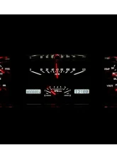 Dakota Digital Black Alloy MHX System for Ford 1960-1963, Custom Build, Metric Fitment                                     - MHX-60F-FAL-K-W - Image 3