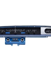 Dakota Digital Black Alloy MHX System for 1960 Ford Galaxie, Custom Build, Metric Design                                     - MHX-60F-GAL-K-B - Image 4