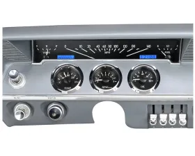 Dakota Digital Black Alloy MHX System for 1961-1962 Chevrolet Custom Build