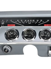 Dakota Digital Black Alloy MHX System for Chevrolet 1961-1962, Custom Build, Metric                                     - MHX-61C-IMP-K-R - Image 3