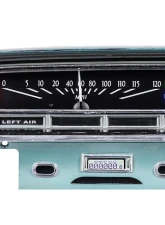 Dakota Digital Black Alloy MHX System for 1961 Ford/Mercury Custom Build, Metric                                     - MHX-61F-GAL-K-B - Image 3