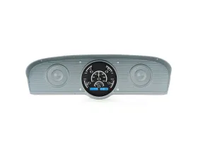 Dakota Digital Black Alloy MHX System for Ford 1961-1966, Metric Custom Build, MHX-61F-PU-K-B