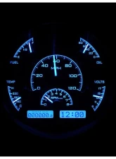 Dakota Digital Black Alloy MHX System for Ford 1961-1966, Metric Custom Build, MHX-61F-PU-K-B                                     - MHX-61F-PU-K-B - Image 3