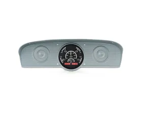 Dakota Digital Black Alloy MHX System for Ford 1961-1966, Custom Build, Metric Fitment