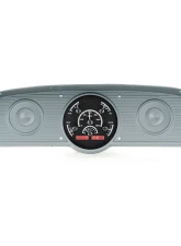 Dakota Digital Black Alloy MHX System for Ford 1961-1966, Custom Build, Metric Fitment                                     - MHX-61F-PU-K-R - Image 4