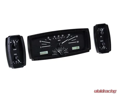 Dakota Digital Black Alloy MHX System for 1961-1963 Lincoln Custom Build MHX-61L-K-B - MHX-61L-K-B