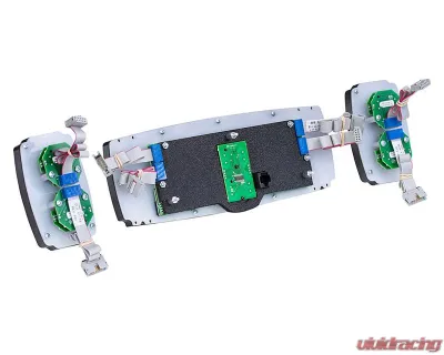 Dakota Digital Black Alloy MHX System for Lincoln 1961-1963, Custom Build, Metric Fitment - MHX-61L-K-R