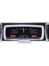 Dakota Digital Black Alloy MHX System for Lincoln 1961-1963, Custom Build, Metric Fitment                                     - MHX-61L-K-R - Image 3