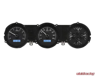 Dakota Digital Black Alloy MHX System for 1962-1963 Ford Custom Build MHX-62F-FAR-K-B - MHX-62F-FAR-K-B