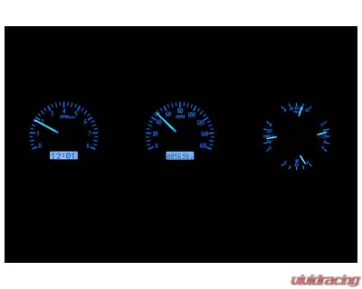 Dakota Digital Black Alloy MHX System for 1962-1963 Ford Custom Build MHX-62F-FAR-K-B - MHX-62F-FAR-K-B