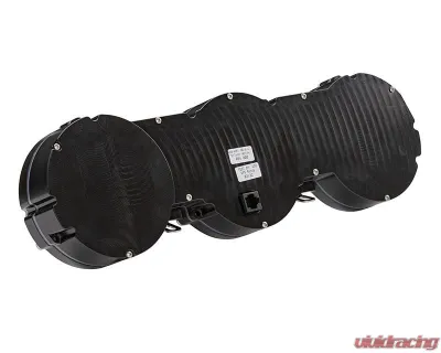 Dakota Digital Black Alloy MHX System for 1962-1963 Ford Custom Build Metric - MHX-62F-FAR-K-W