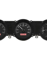 Dakota Digital Black Alloy MHX System for Ford 1962-1963, Custom Build, Metric Fitment                                     - MHX-62F-FAR-K-R - Image 2