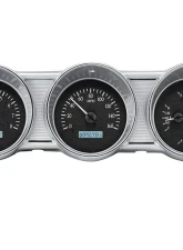 Dakota Digital Black Alloy MHX System for 1962-1963 Ford Custom Build Metric                                     - MHX-62F-FAR-K-W - Image 5