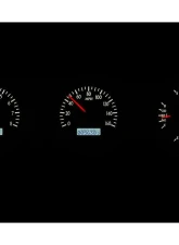 Dakota Digital Black Alloy MHX System for 1962-1963 Ford Custom Build Metric                                     - MHX-62F-FAR-K-W - Image 4