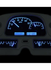 Dakota Digital Black Alloy MHX System for Toyota Land Cruiser 1960-1984, Custom Build                                     - MHX-62T-FJ-K-B - Image 2