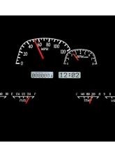 Dakota Digital Black Alloy MHX System for Toyota Land Cruiser 1960-1984, Custom Build                                     - MHX-62T-FJ-K-W - Image 2