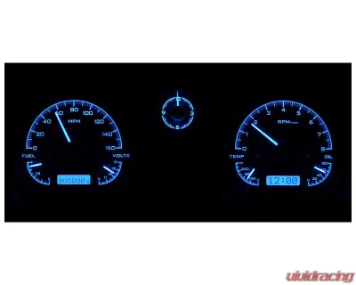 Dakota Digital Black Alloy MHX System for 1963-1965 Buick Riviera, Custom Build - MHX-63B-RIV-K-B