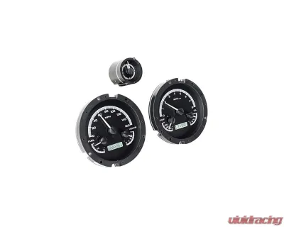 Dakota Digital Black Alloy MHX System for 1963-1965 Buick Riviera, Custom Build - MHX-63B-RIV-K-B