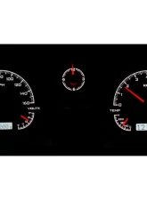 Dakota Digital Black Alloy MHX System for 1963-1965 Buick Riviera, Custom Metric Build                                     - MHX-63B-RIV-K-W - Image 2