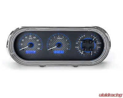 Dakota Digital MHX-63C-NOV-C-B Carbon Fiber Metric Custom Build 13.10"x4.850" - MHX-63C-NOV-C-B