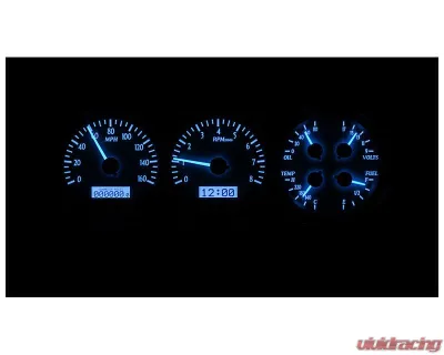 Dakota Digital MHX-63C-NOV-C-B Carbon Fiber Metric Custom Build 13.10"x4.850" - MHX-63C-NOV-C-B