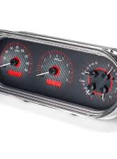 Dakota Digital MHX-63C-NOV-C-R Carbon Fiber Metric Custom Build 13.10"x4.850"                                     - MHX-63C-NOV-C-R - Image 3