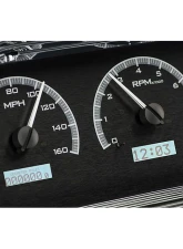 Dakota Digital MHX-63C-NOV-K-W Black Alloy Metric Custom Build 13.10"x4.850"                                     - MHX-63C-NOV-K-W - Image 2