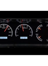 Dakota Digital MHX-63C-NOV-K-W Black Alloy Metric Custom Build 13.10"x4.850"                                     - MHX-63C-NOV-K-W - Image 3