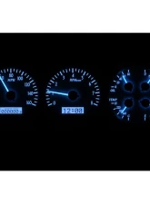 Dakota Digital MHX-63C-NOV-S-B Silver Alloy Metric Custom Build 13.10"x4.850"                                     - MHX-63C-NOV-S-B - Image 3