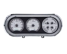 Dakota Digital MHX-63C-NOV-S-W Custom Build Silver Alloy Metric System 13.10